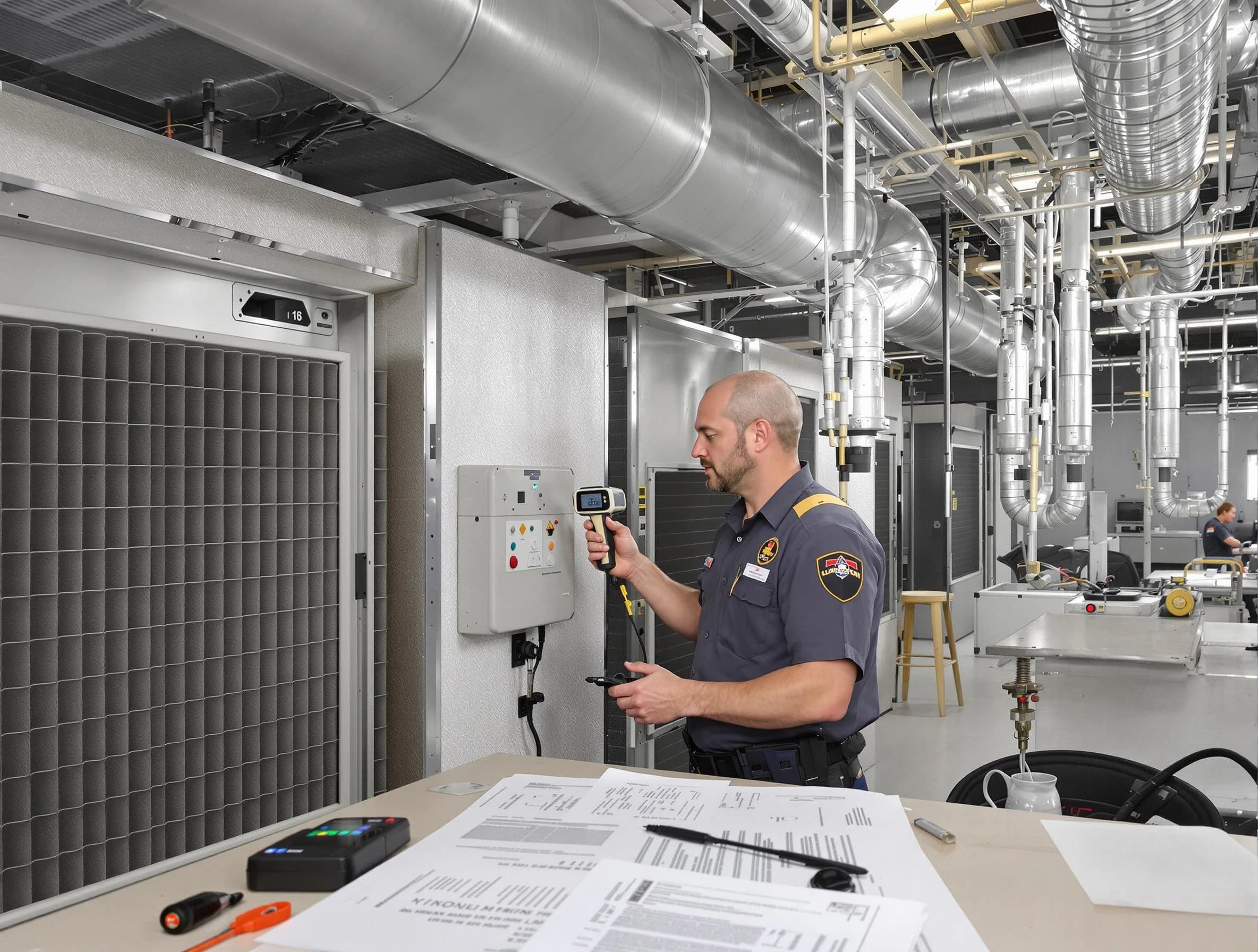 Professional filter system inspection by Brigham City Air Duct Cleaning in Brigham City