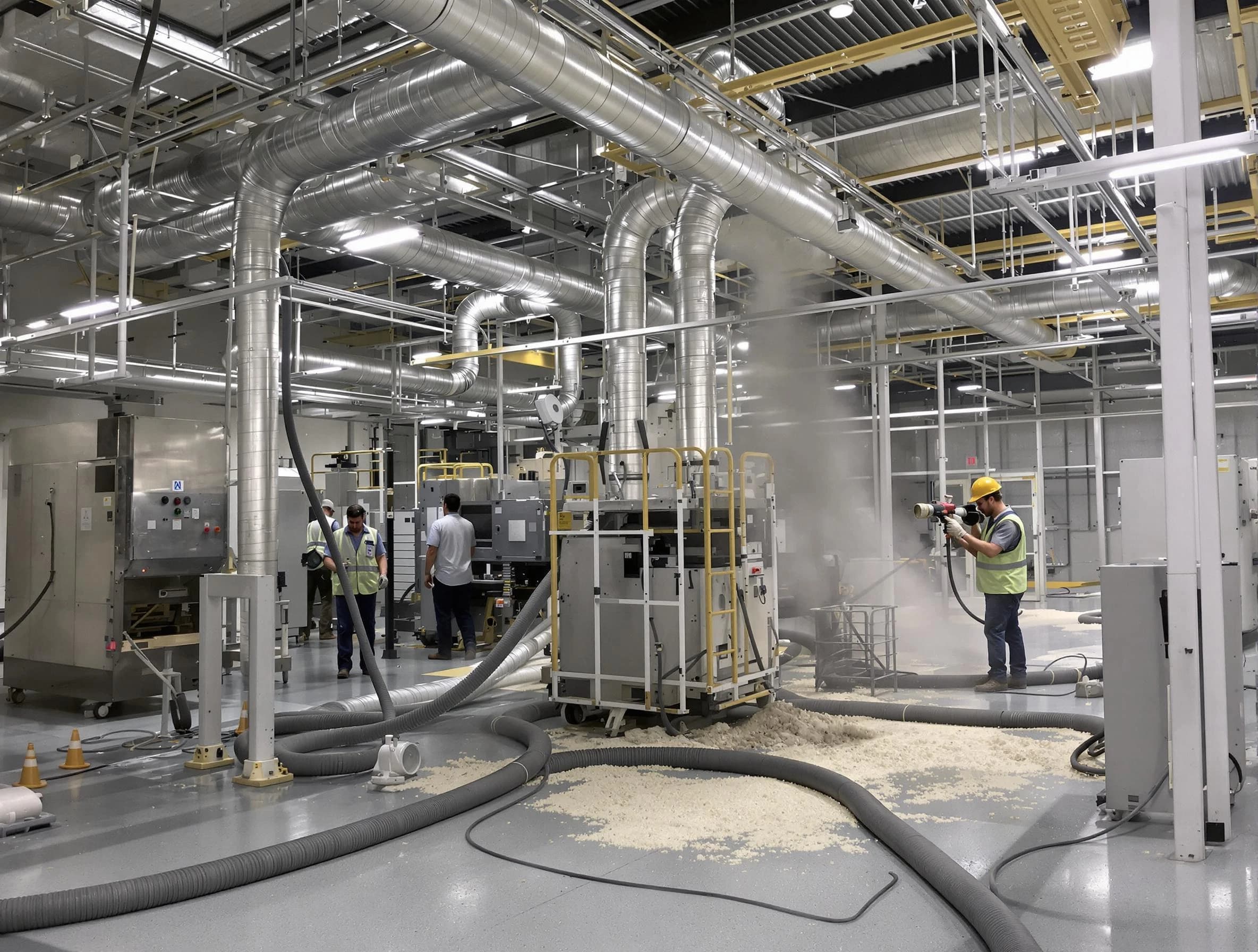 Heavy-duty industrial duct cleaning by Brigham City Air Duct Cleaning in Brigham City