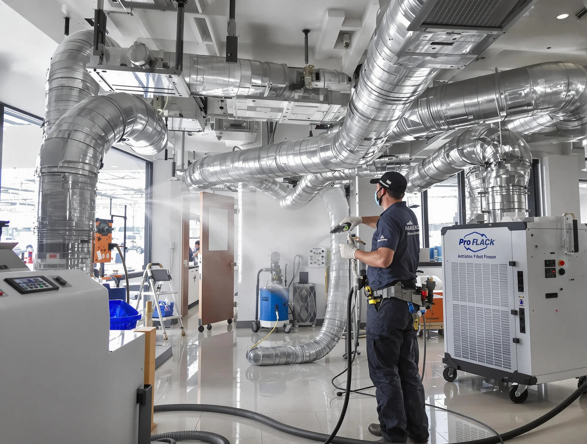 Negative Pressure Air Duct Cleaning in Brigham City