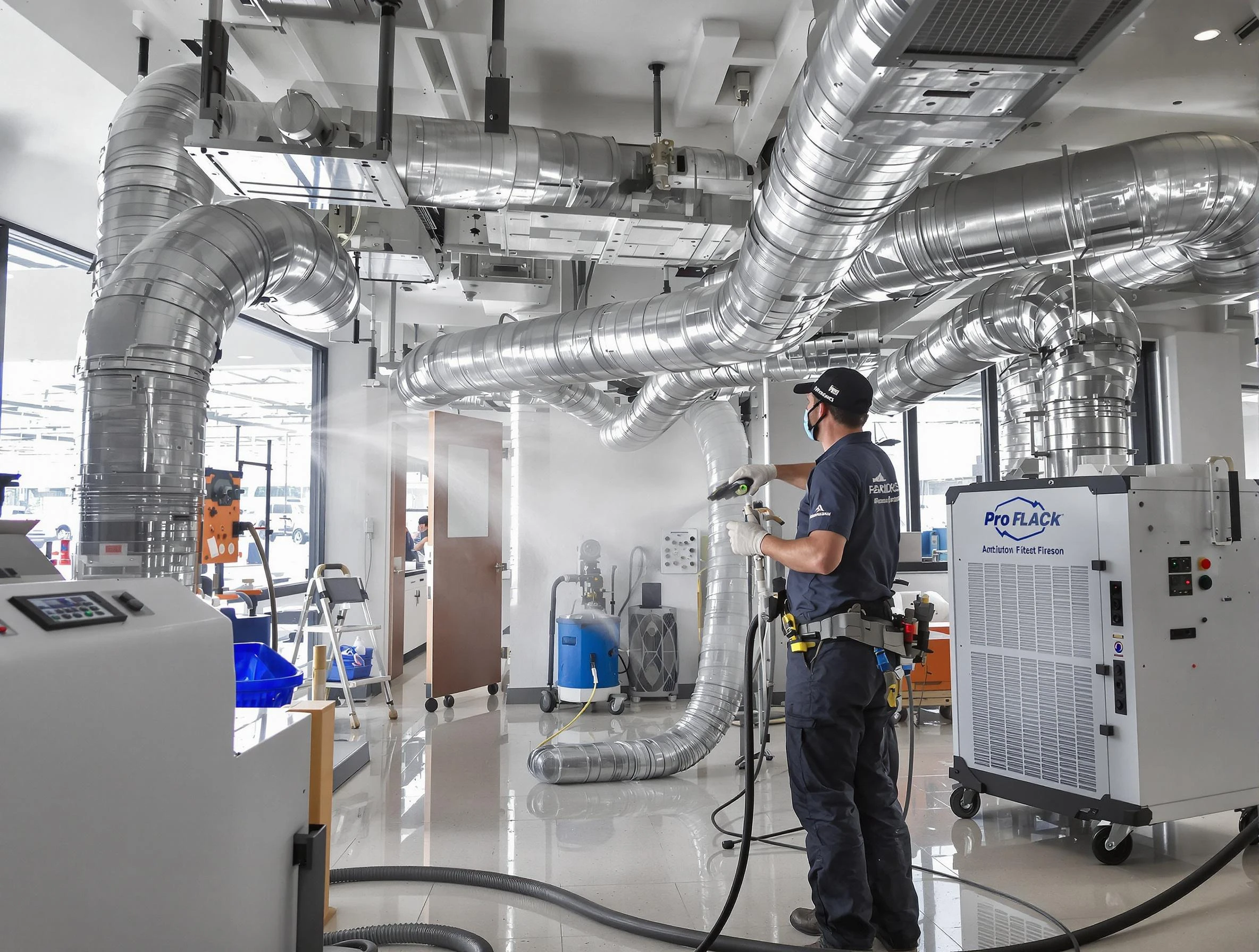 Negative Pressure Air Duct Cleaning in Brigham City