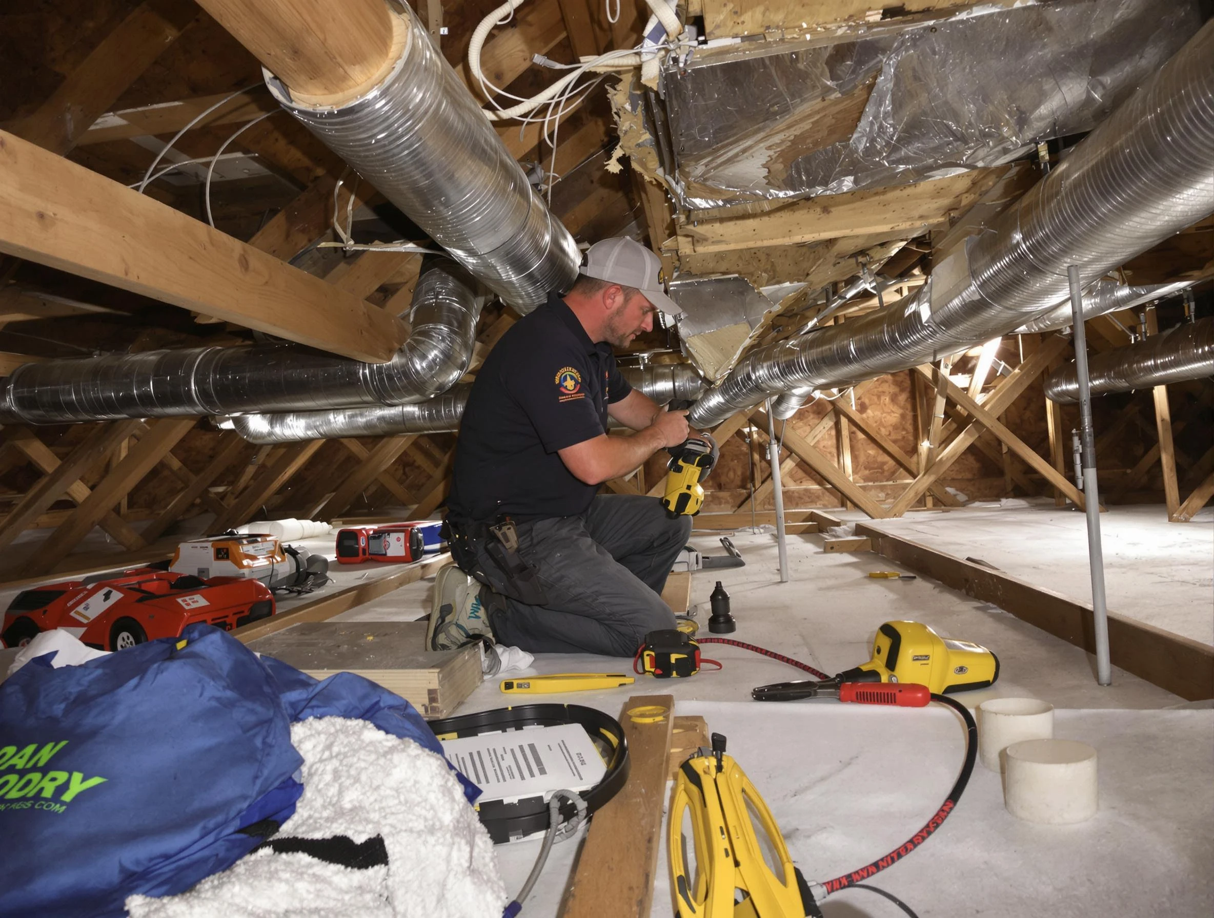 Professional air duct repair by Brigham City Air Duct Cleaning in Brigham City