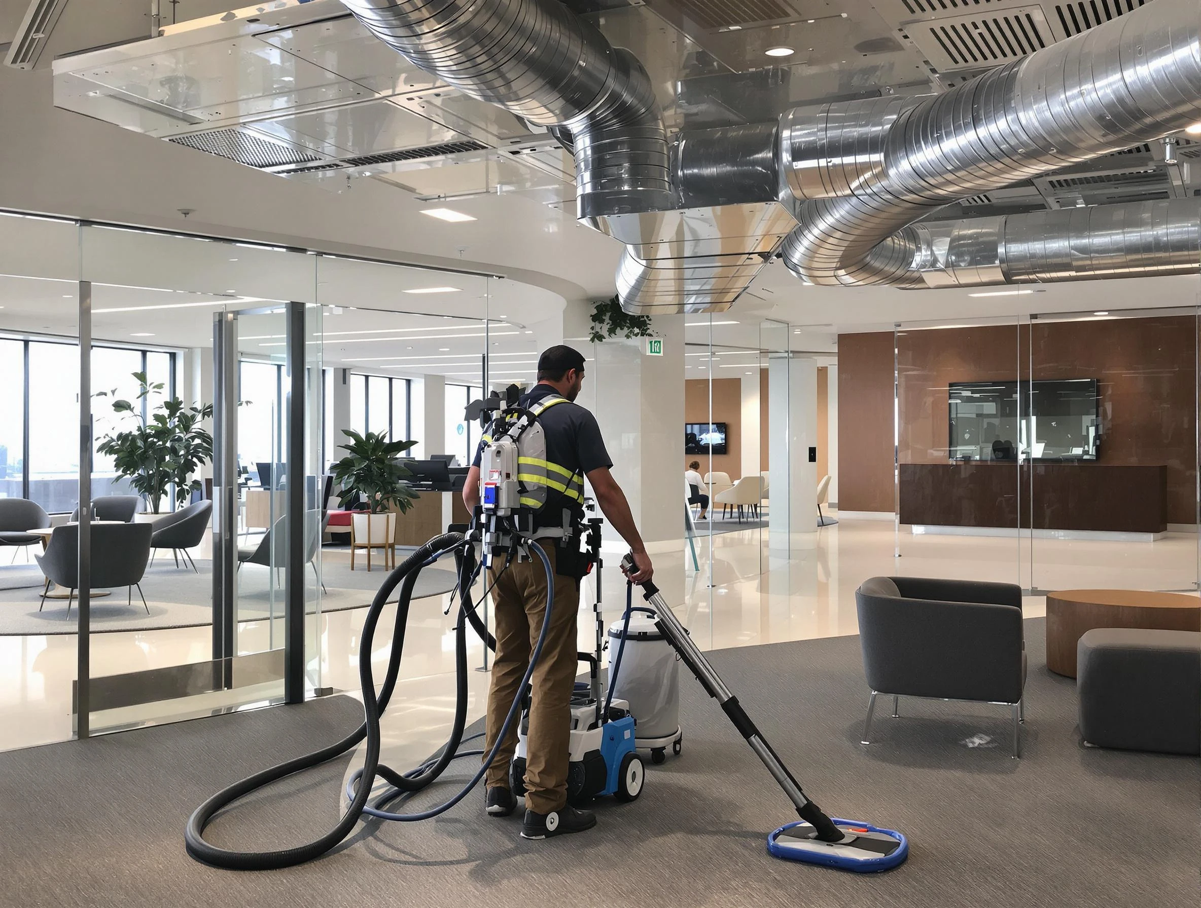 Commercial duct cleaning service by Brigham City Air Duct Cleaning in Brigham City