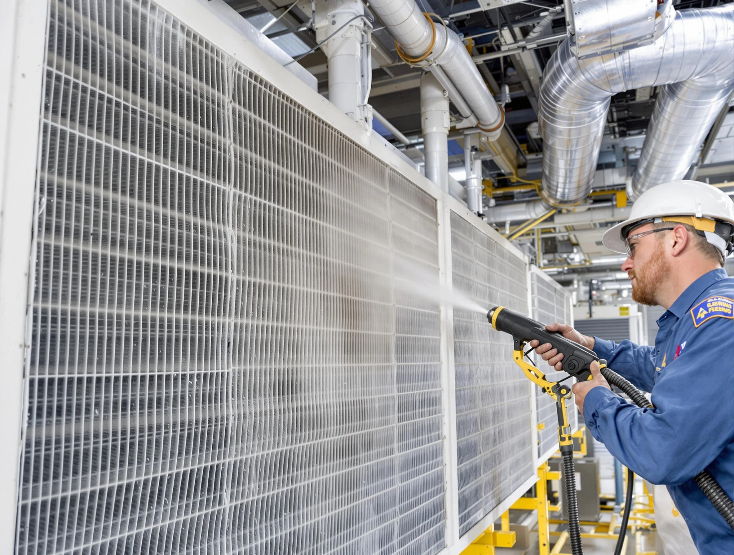 Professional commercial coil cleaning by Brigham City Air Duct Cleaning in Brigham City