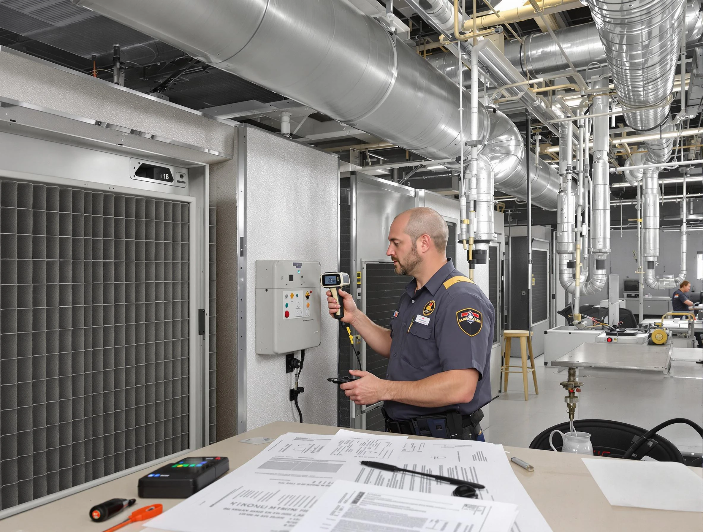 Professional filter system inspection by Brigham City Air Duct Cleaning in Brigham City