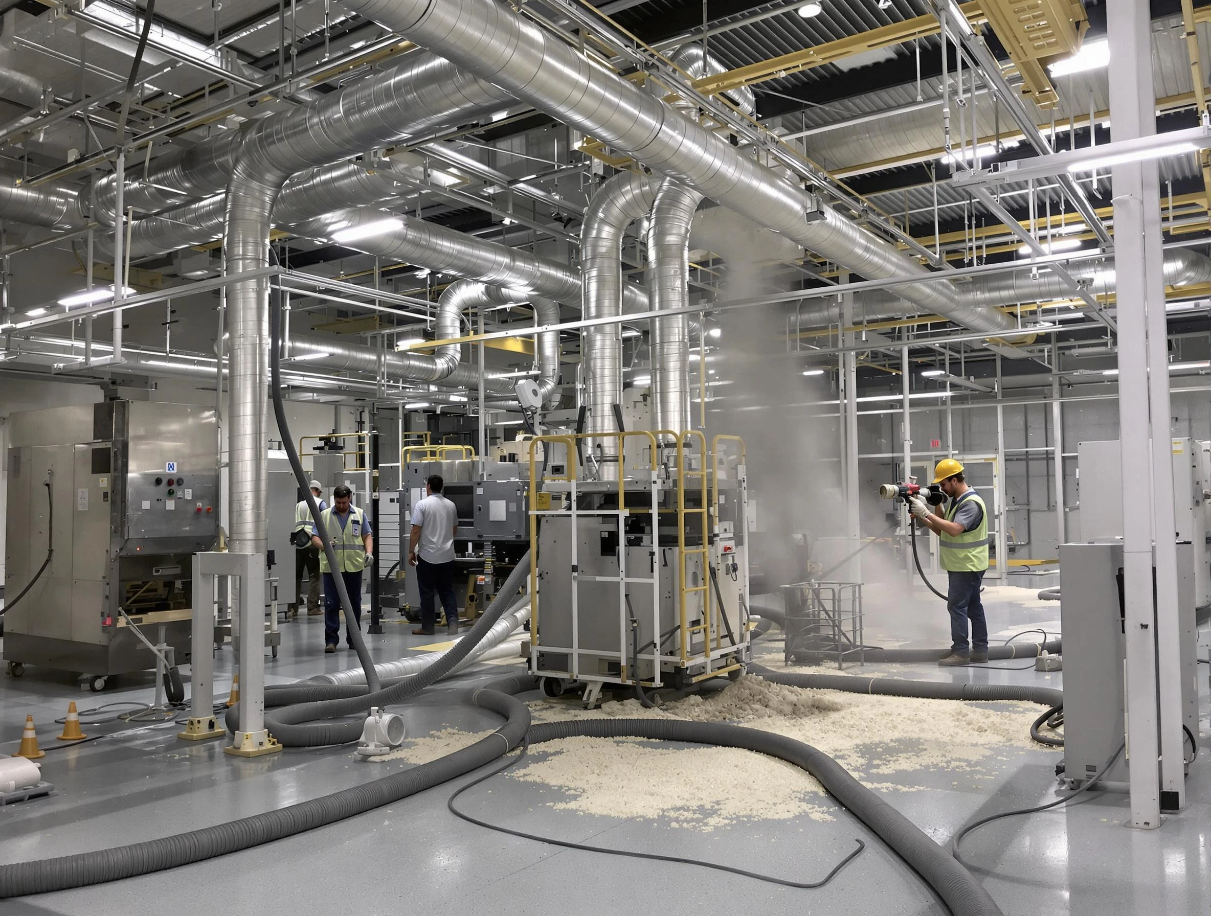 Heavy-duty industrial duct cleaning by Brigham City Air Duct Cleaning in Brigham City